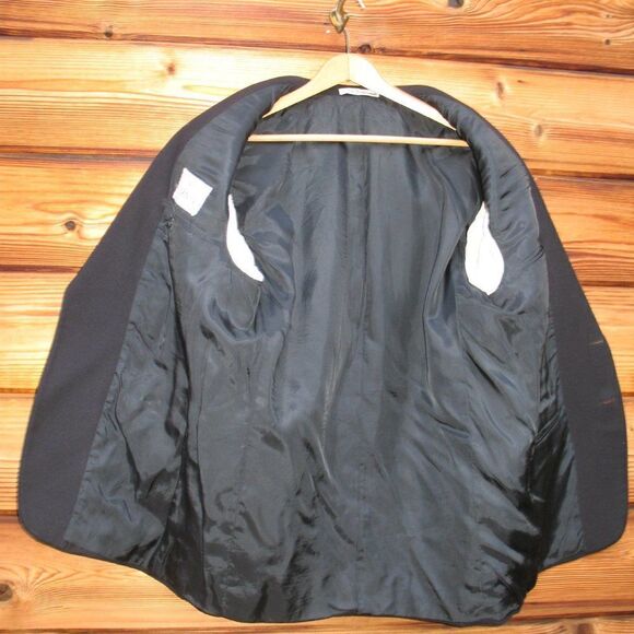 Louis Feraud Mens Soft 100% Wool 2 Button Blazer Sports Coat 44 S - Picture 8 of 9